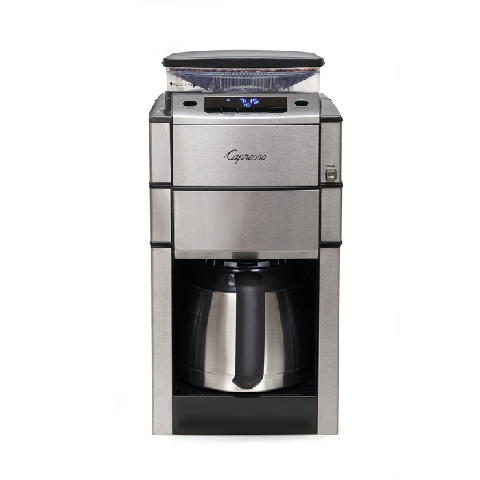 Capresso Coffee Team Pro Coffee Maker With Thermal Carafe Reviews Capresso CoffeeTEAM Pro Plus 10-Cup Coffee Maker with Thermal Carafe